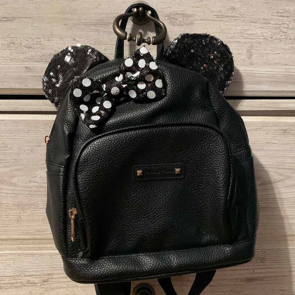 Black Disney mini backpack